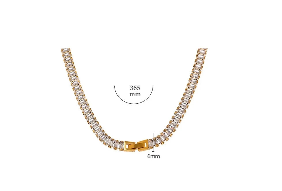 Beverly Zirconia Necklace/Bracelet