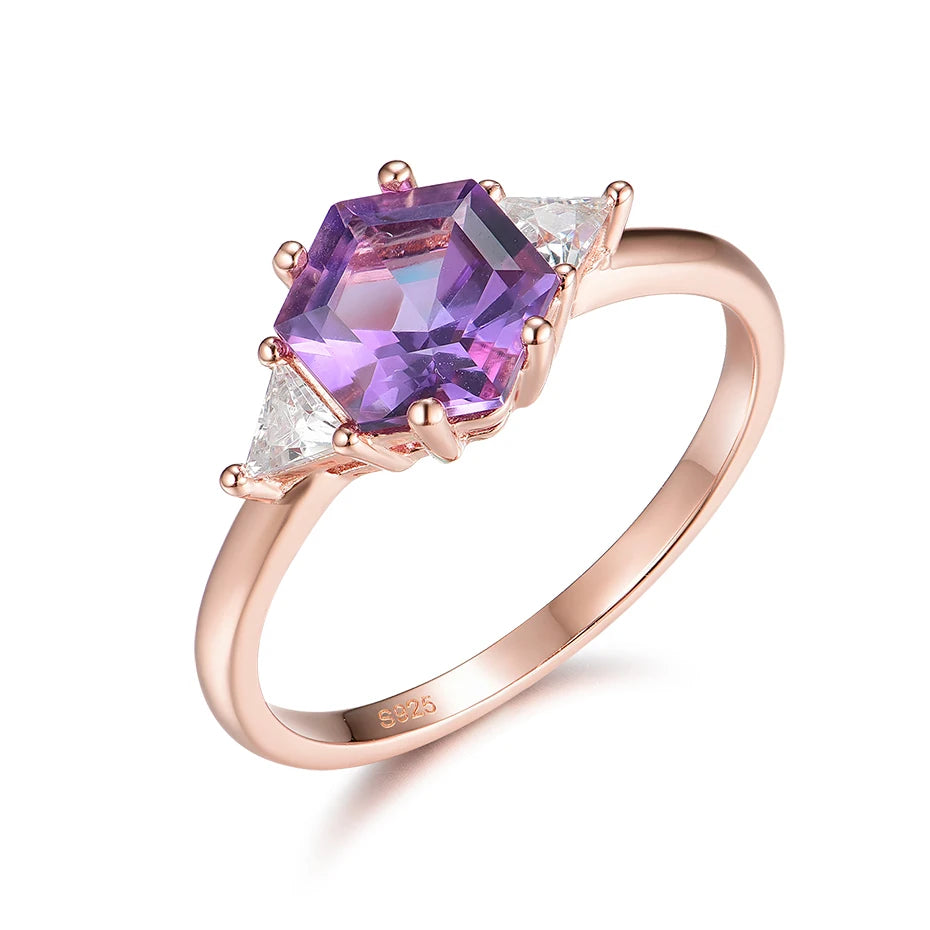 Viola Amethyst Ring