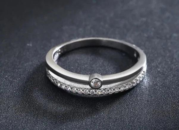 Cassandra Duo Band Ring