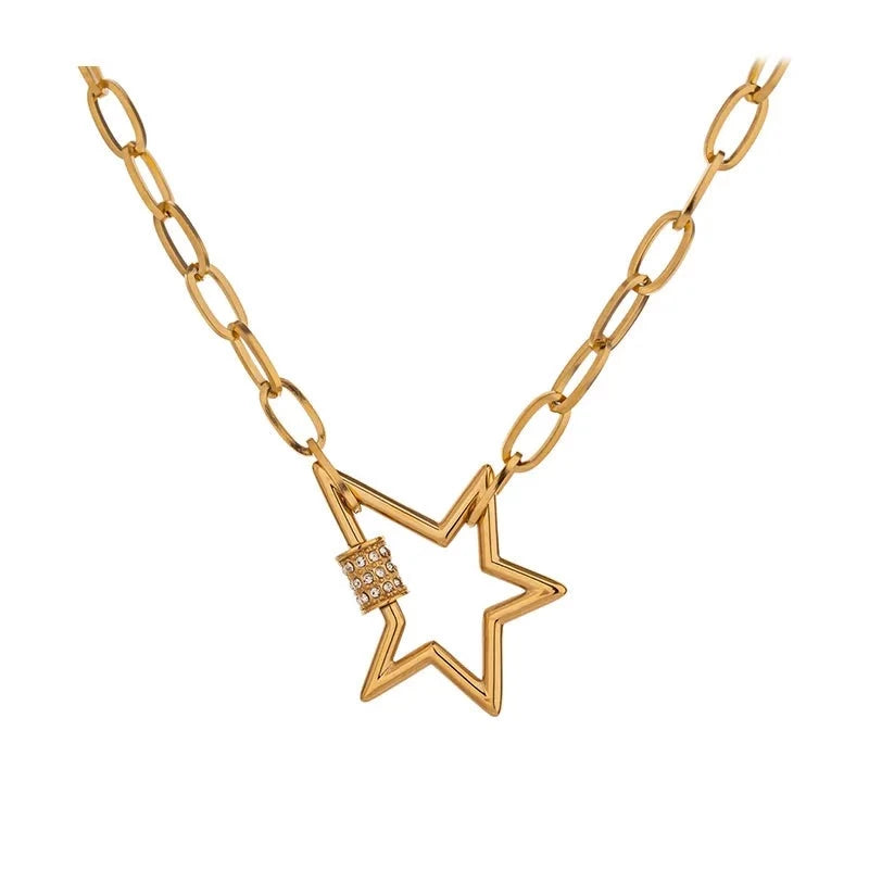 Serena Star Charm Necklace