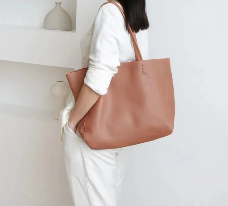 Kyoko Soft Leather Tote