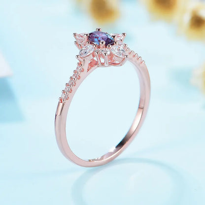 Maceline Alexandrite Ring