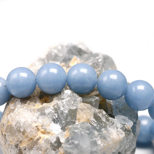 Angelite Bracelet (Pick Your Size)