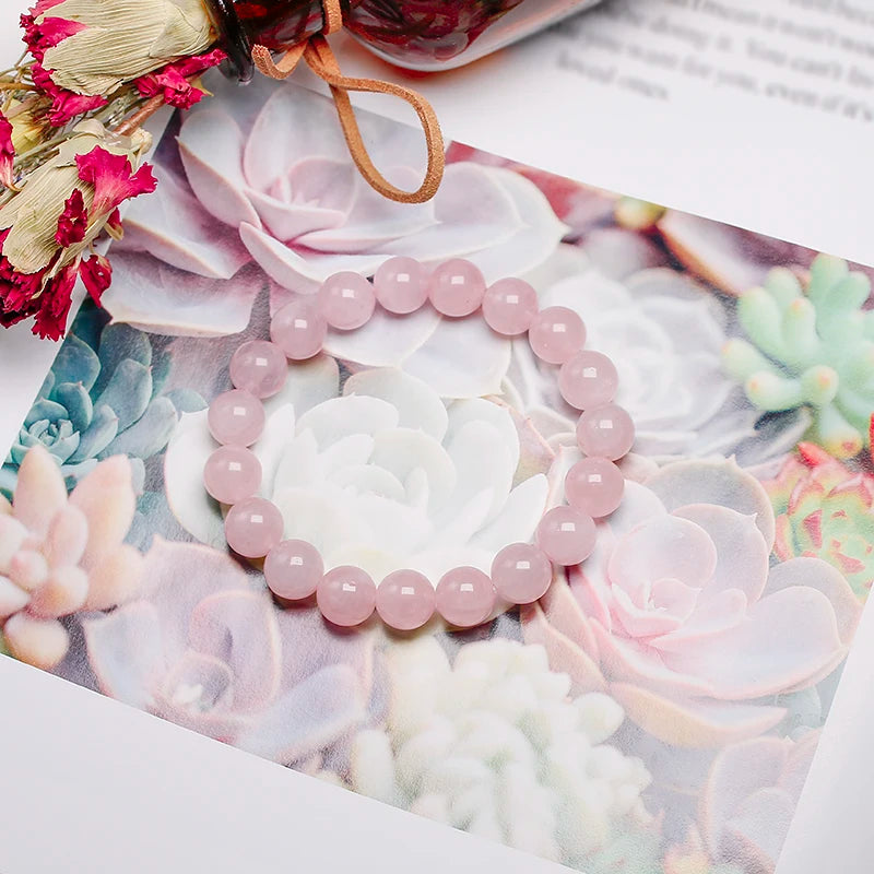 Rose Quartz Bracelet (Pick Your Size)