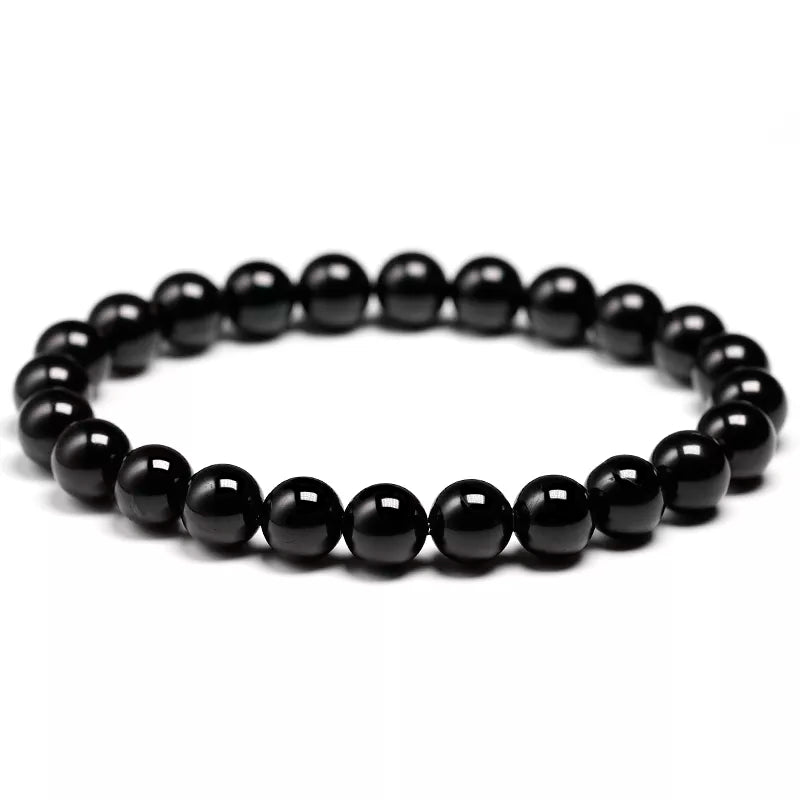 Black Tourmaline Bracelet (Pick Your Size)