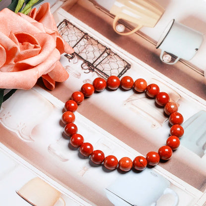 Red Jasper Bracelet (Pick Your Size)