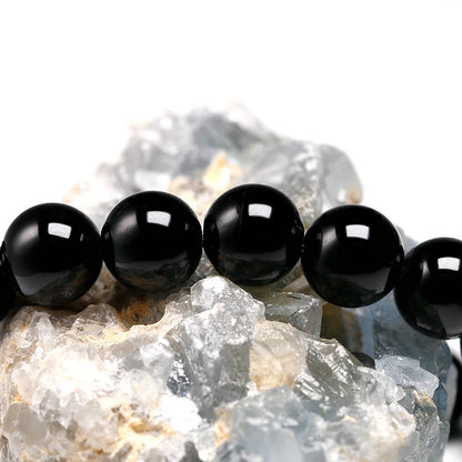 Black Tourmaline Bracelet (Pick Your Size)