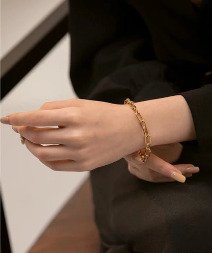 Tory Bold Paperclip Bracelet