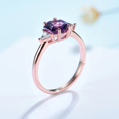 Viola Amethyst Ring