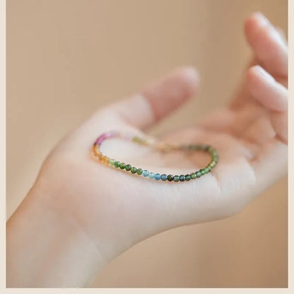 Protective Spectrum Tourmaline Bracelet