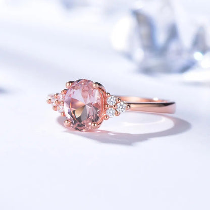 Allison Morganite Ring