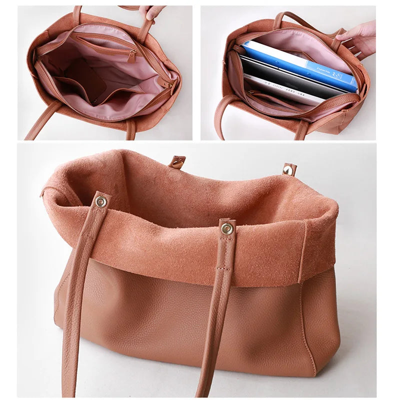 Kyoko Soft Leather Tote