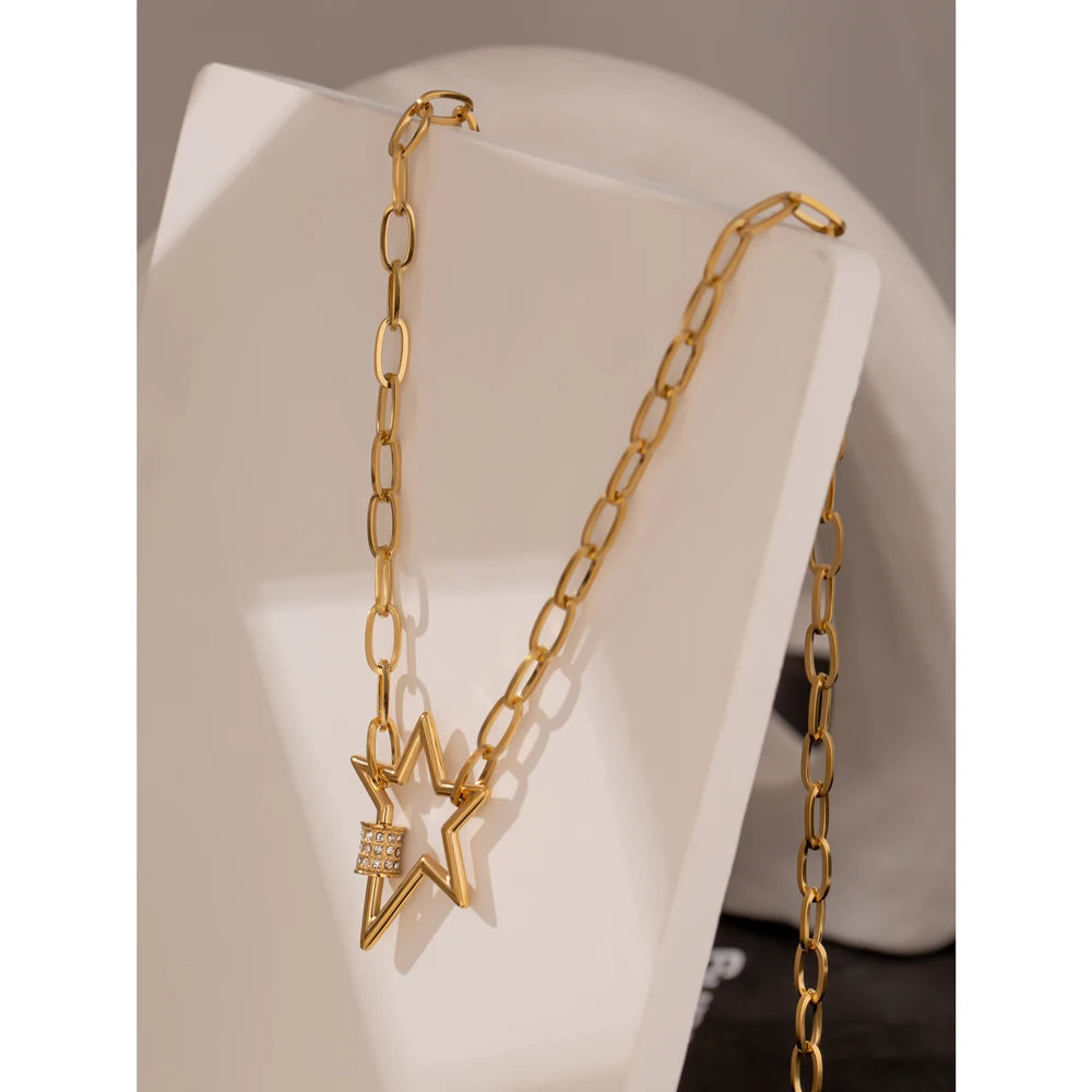 Serena Star Charm Necklace