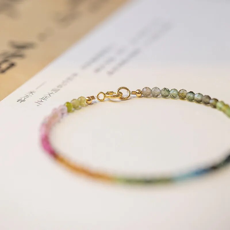 Protective Spectrum Tourmaline Bracelet