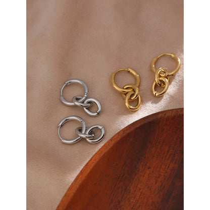 Colette Linkage Hoop Earrings