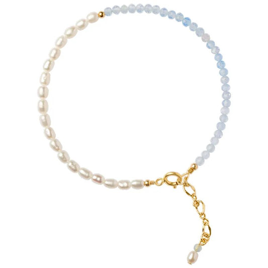 Aqua-Pearl Unity Bracelet