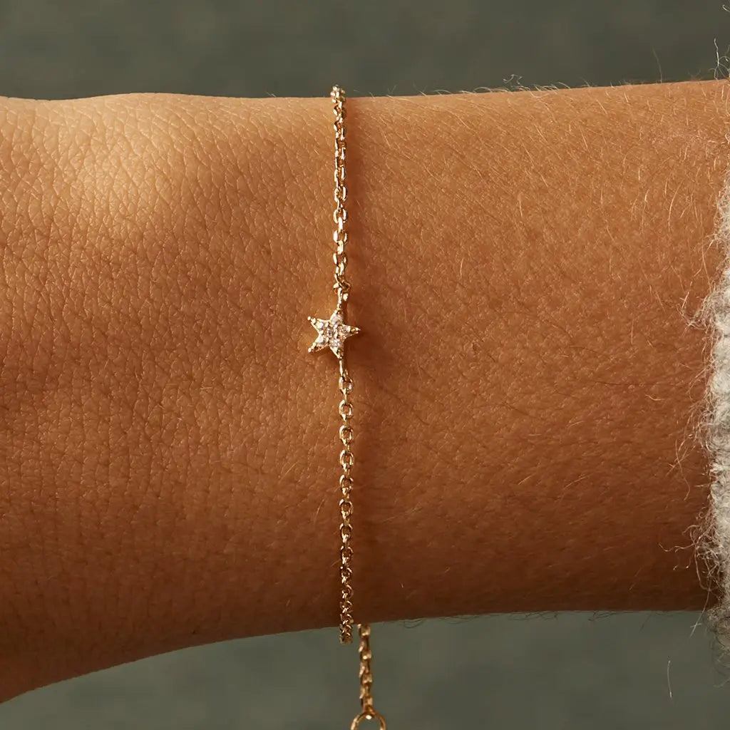 Noelle Mono Star Bracelet