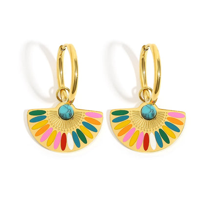 Mahaba Hoop Earrings