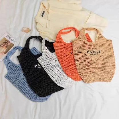 Paris To Milano Crochet Tote Bag