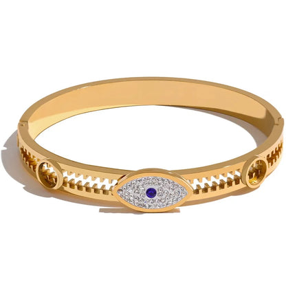 Golden Guardian Evil Eye Bracelet