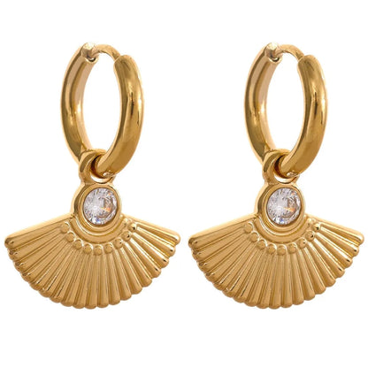 Hera Cascade Fan Earrings