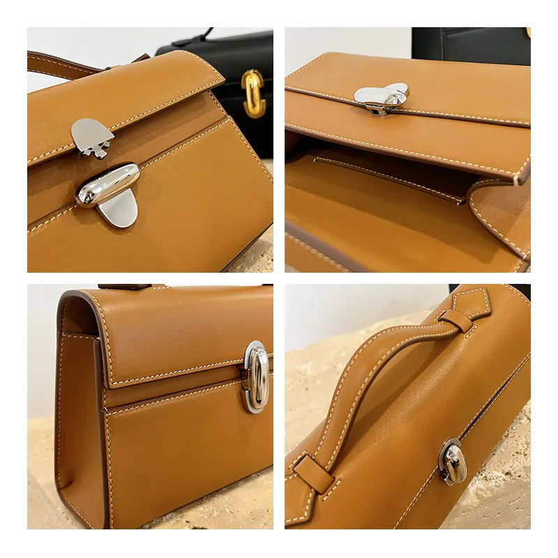 Siena Leather Shoulder Bag