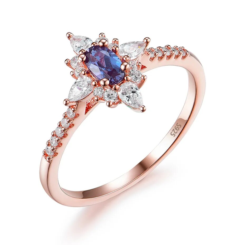 Maceline Alexandrite Ring