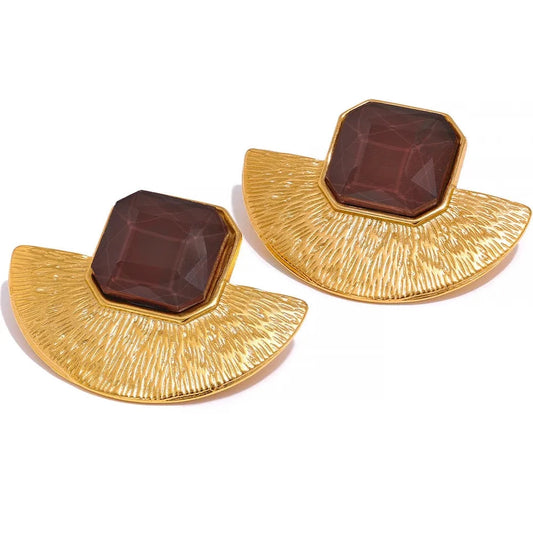 Lilou Vintage Fanfare Earrings