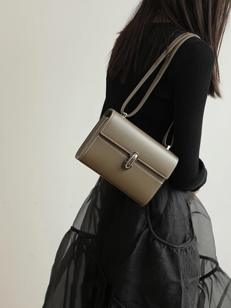 Siena Leather Shoulder Bag