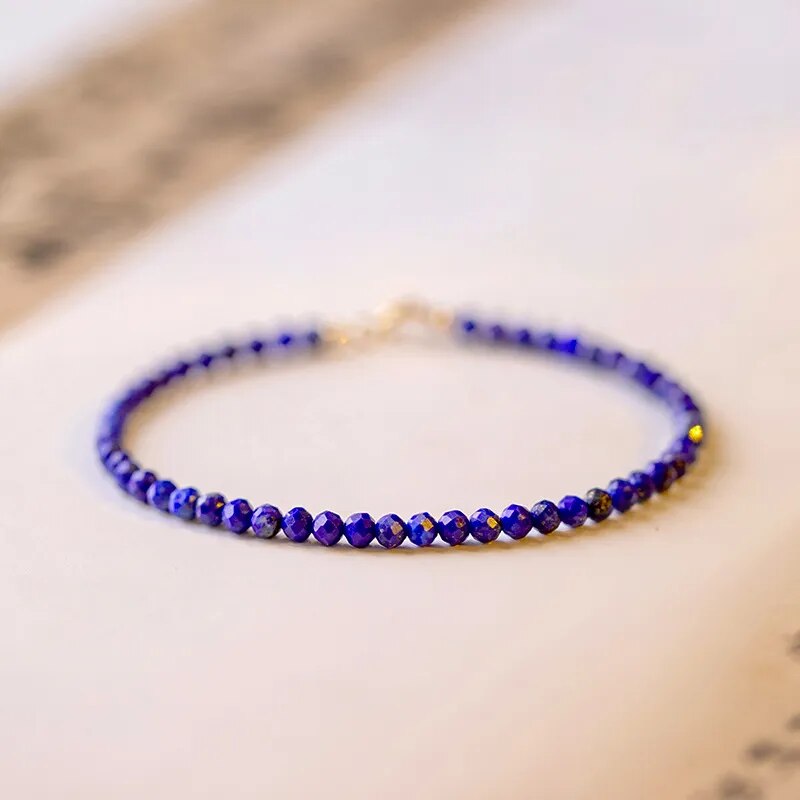 Wisdom Energy Lapis Lazuli Bracelet