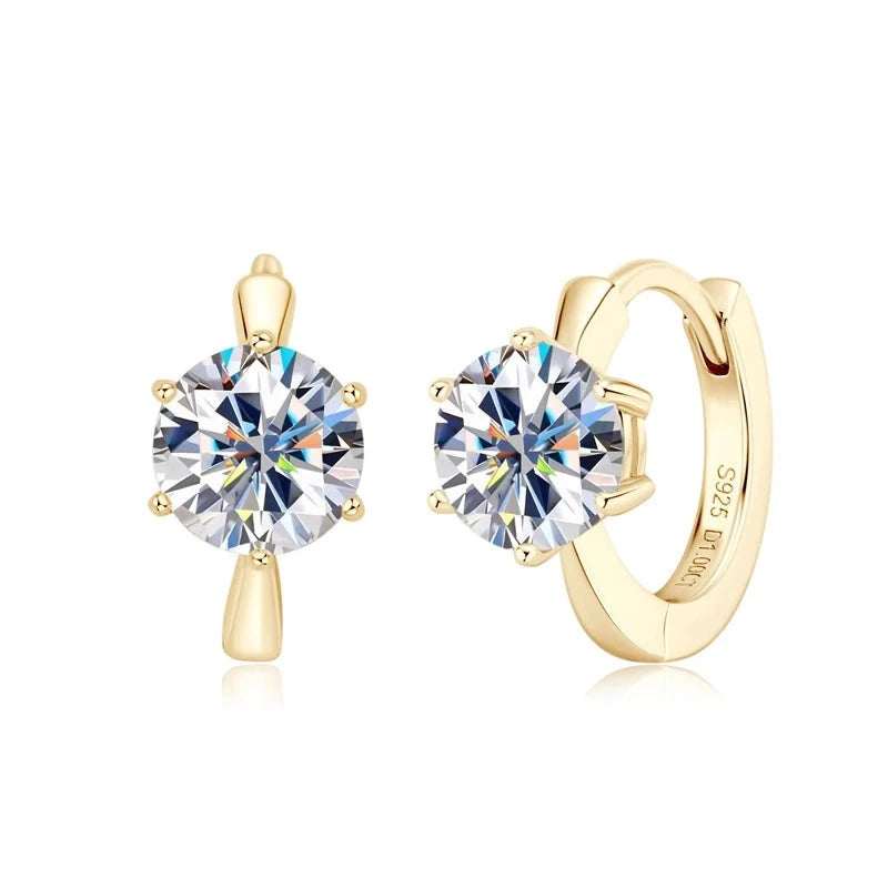 Aurora Solitaire Earrings