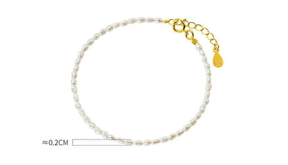 Khloe 2MM Pearl Bracelet