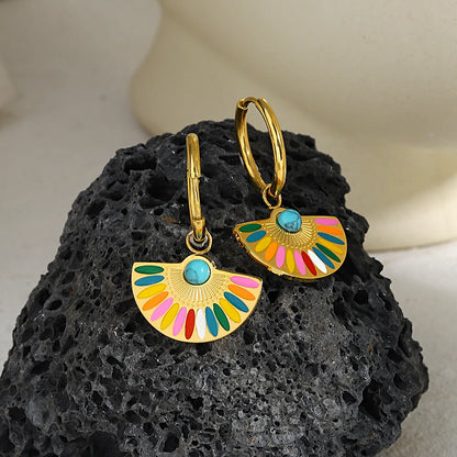 Mahaba Hoop Earrings