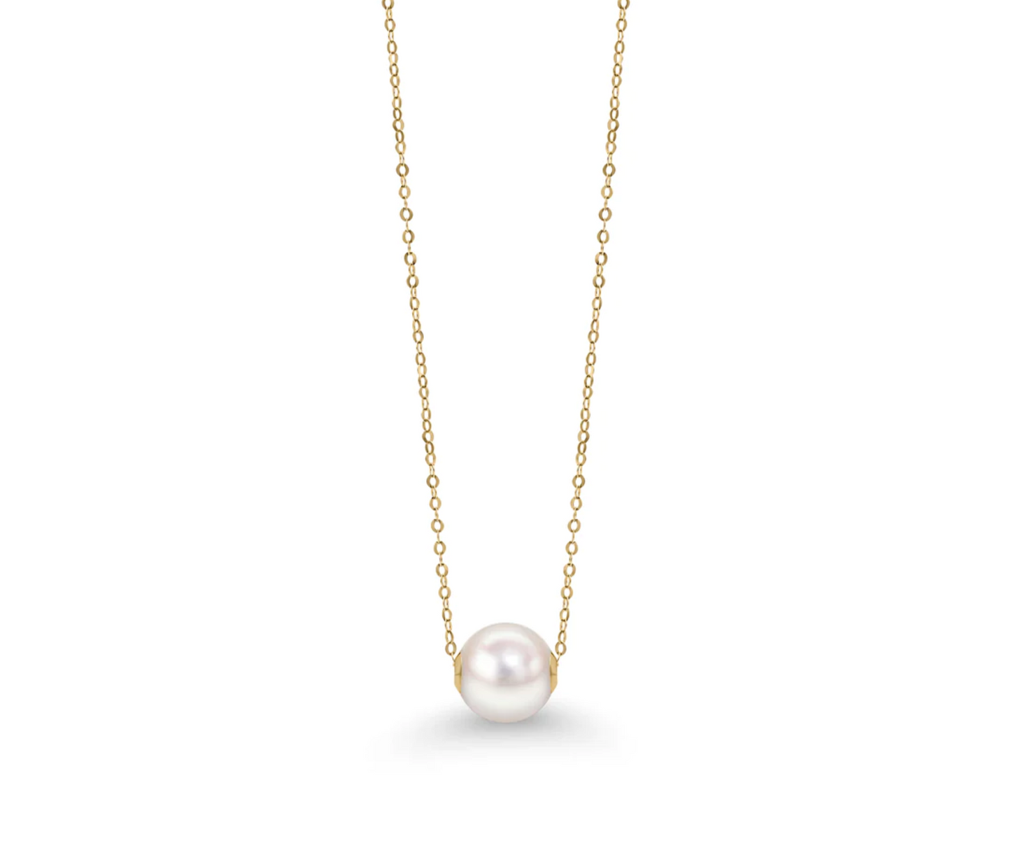 Aphrodite's Floating Pearl Necklace