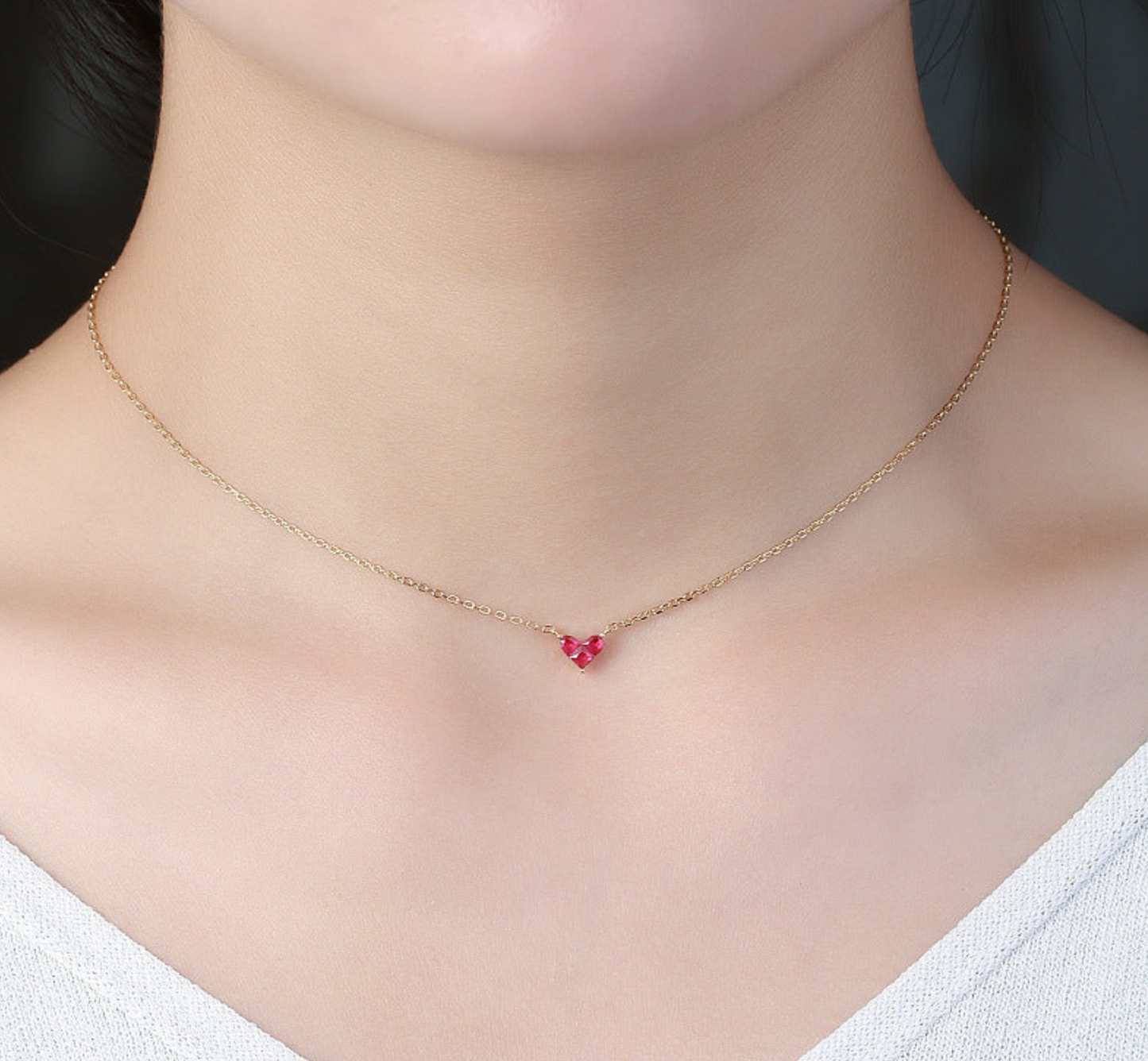 Passione d'Amore Mini-Heart Necklace