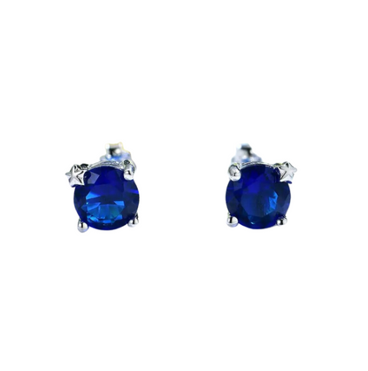 Lab-Created Gemstone Earrings