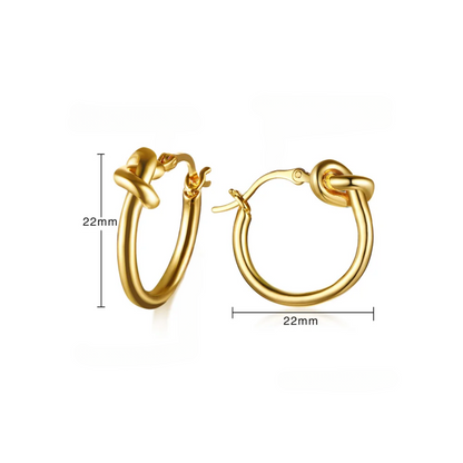 Milou Intimate Knot Earrings