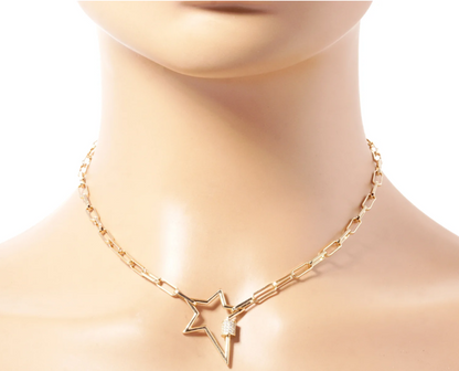 Serena Star Charm Necklace