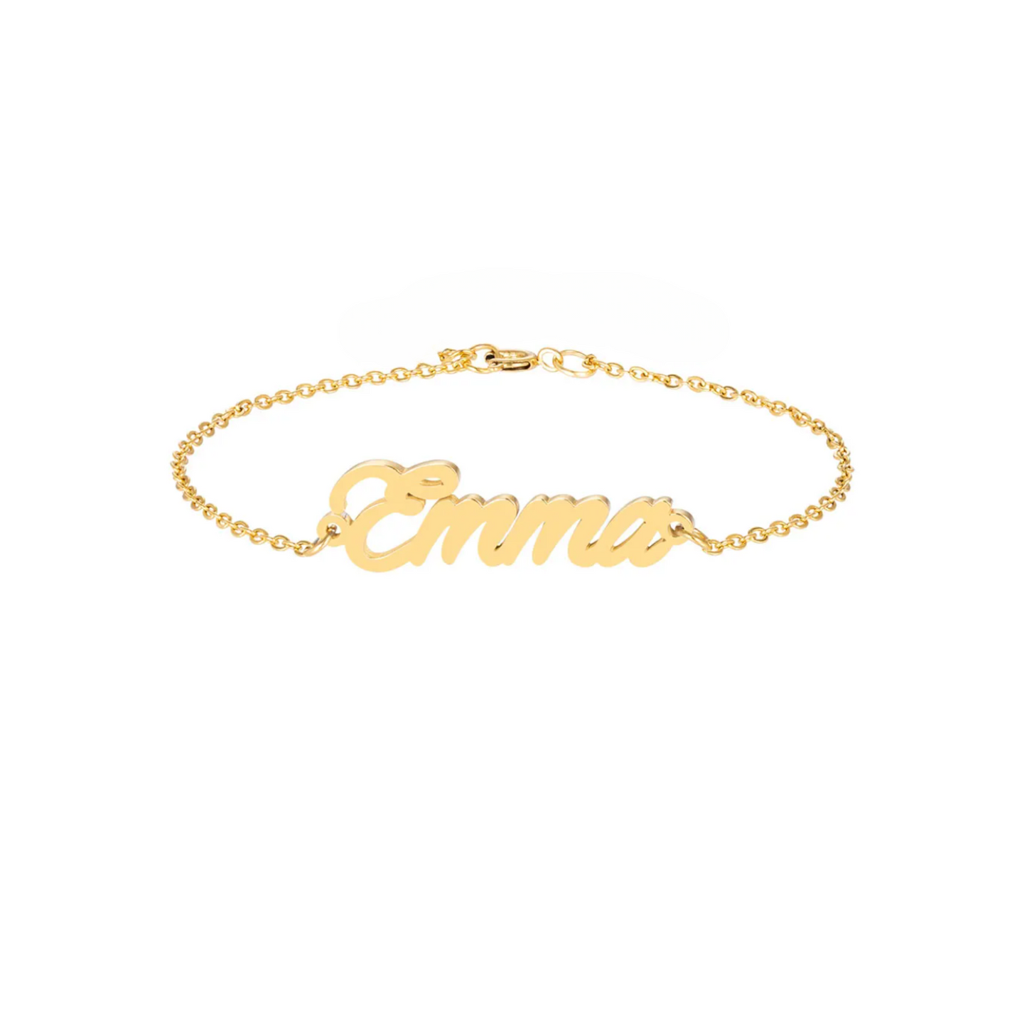 Personalized Name Charm Bracelet